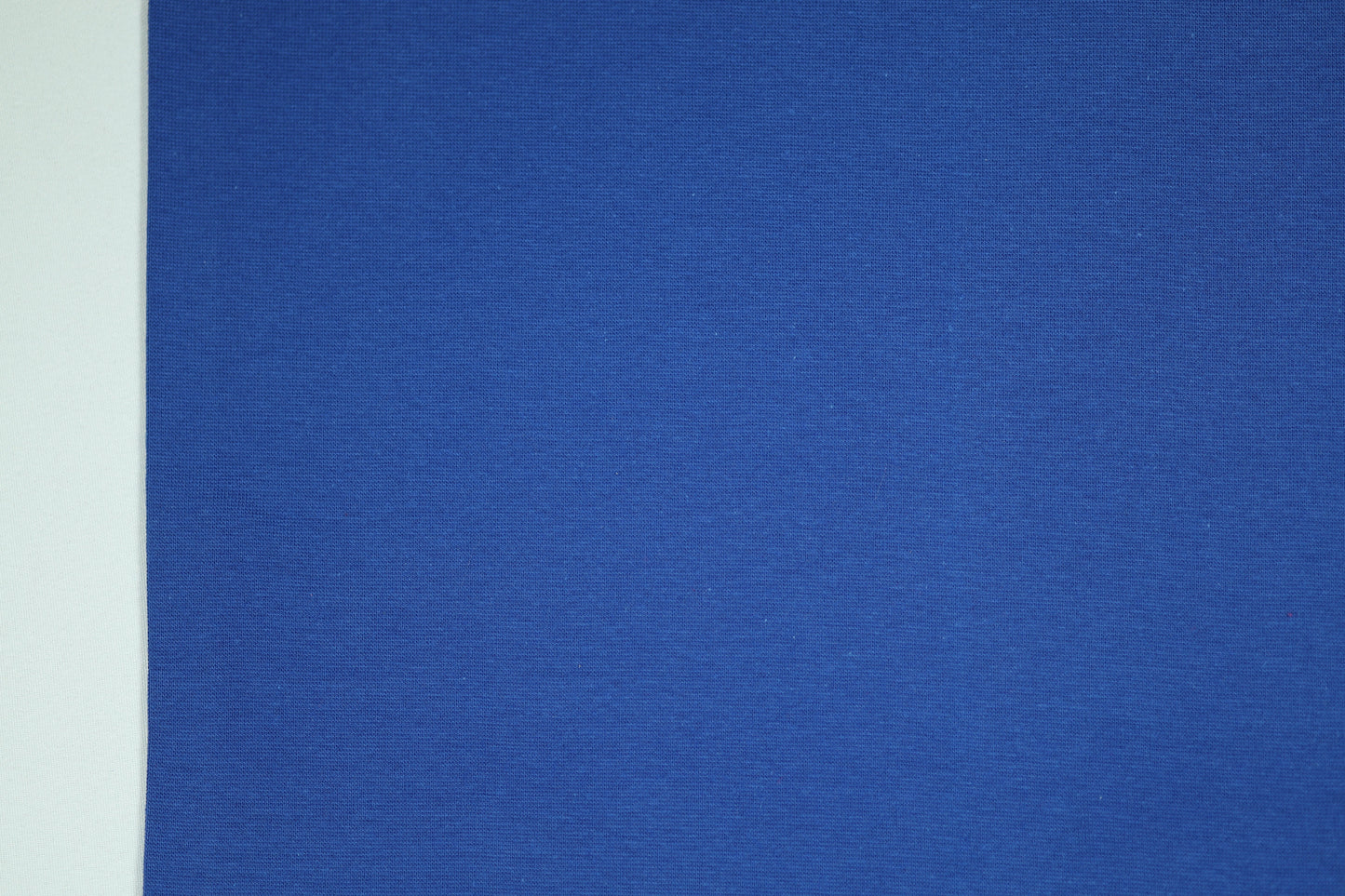 Bündchenstoff Baumwolle in intensivem Royalblau – elastisch und langlebig 34cm breit