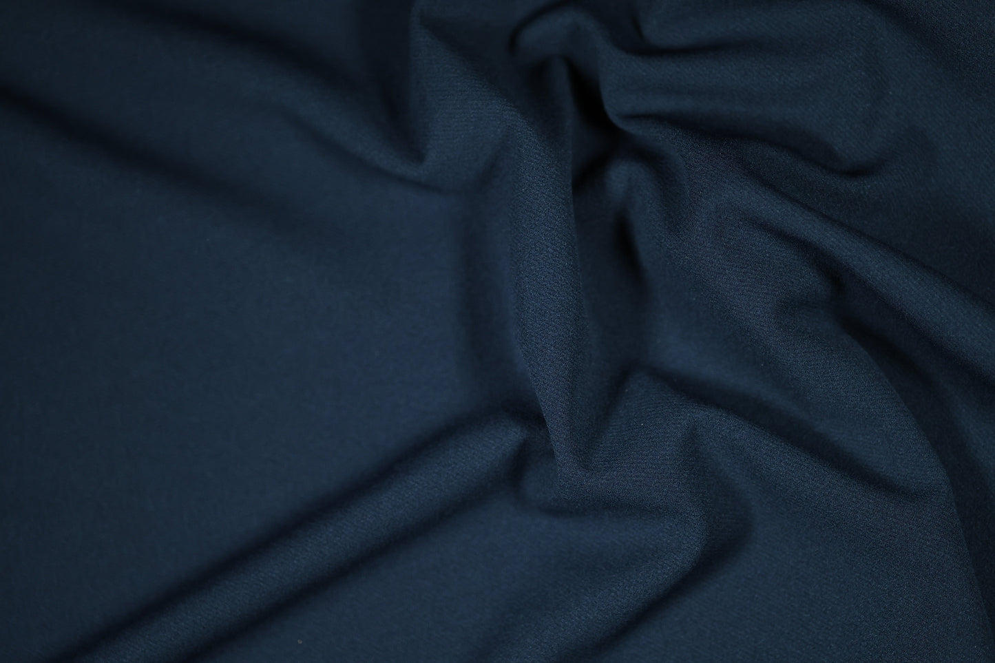 Elastischer Twin Jersey Stoff in Marineblau – ideal für Freizeitkleidung
