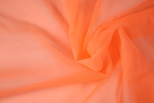 Tüll in Orange – ideal für Kleider & Röcke
