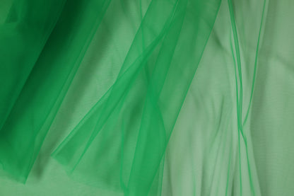 Feiner Tüll in Grasgrün – vielseitig einsetzbar