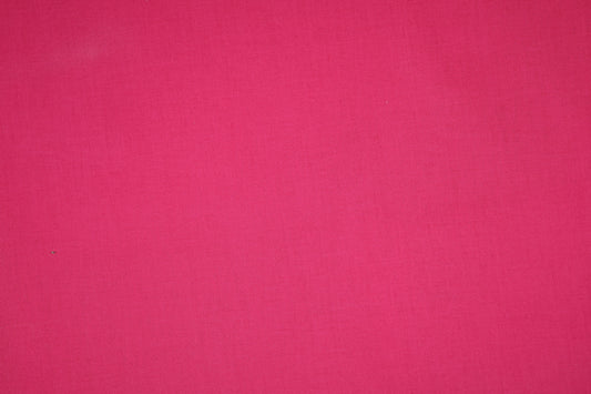 Einfarbiger Baumwollstoff in Fuchsia Pink – ideal für Kleidung, Accessoires und Dekoration