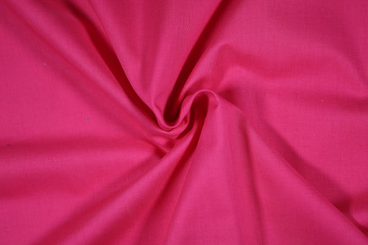Baumwoll Stretchstoff in Fuchsia Pink – weich, elastisch und vielseitig verwendbar
