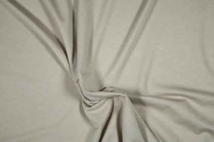 Viskosejersey in Hellbeige – weich, elastisch und hautsympathisch