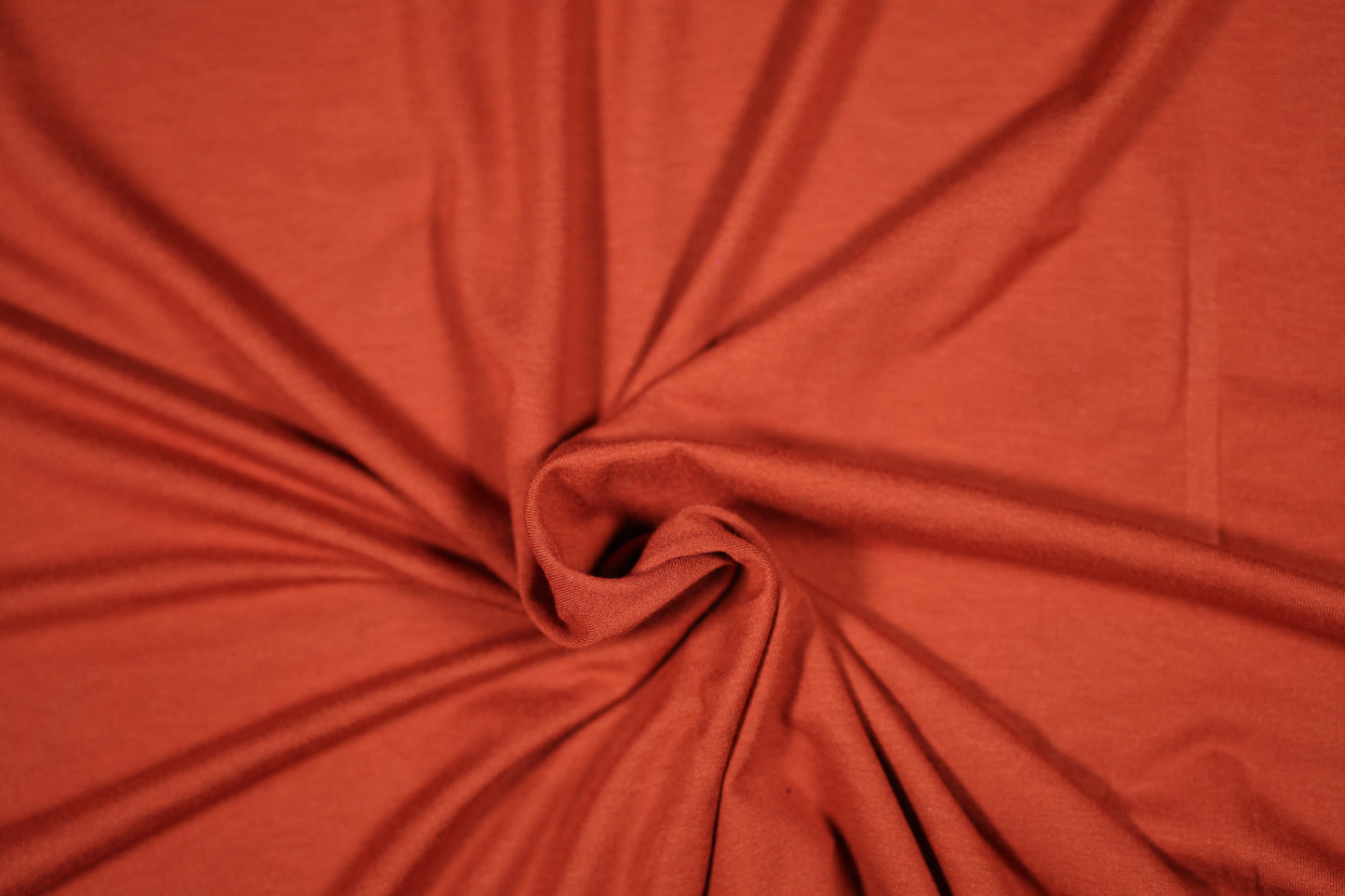 Elastischer Viskose Jersey in Rostrot – ideal für Damenmode