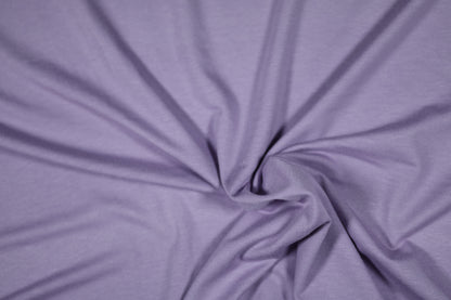 Viskose Jersey Stoff in Lavendel – elastisch und weich