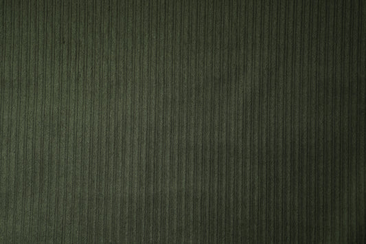 Robuster Cordstoff Olivgrün – ideal für Herbstmode