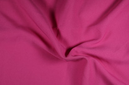 Dunkelpinker Polyester Panama Stoff – glatte Oberfläche