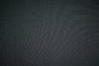 Anthrazitfarbener Polyester Panama Stoff – ideal für stilvolle Nähprojekte und Dekorationen