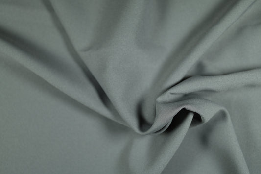 Polyester Panama Stoff in Dunkelgrau – ideal für kreative Projekte und stilvolle Heimtextilien