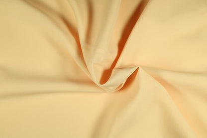 Polyester Panama Stoff in Vanille – zart und vielseitig für helle Wohnräume